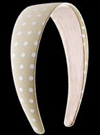 Beige Polka Dots